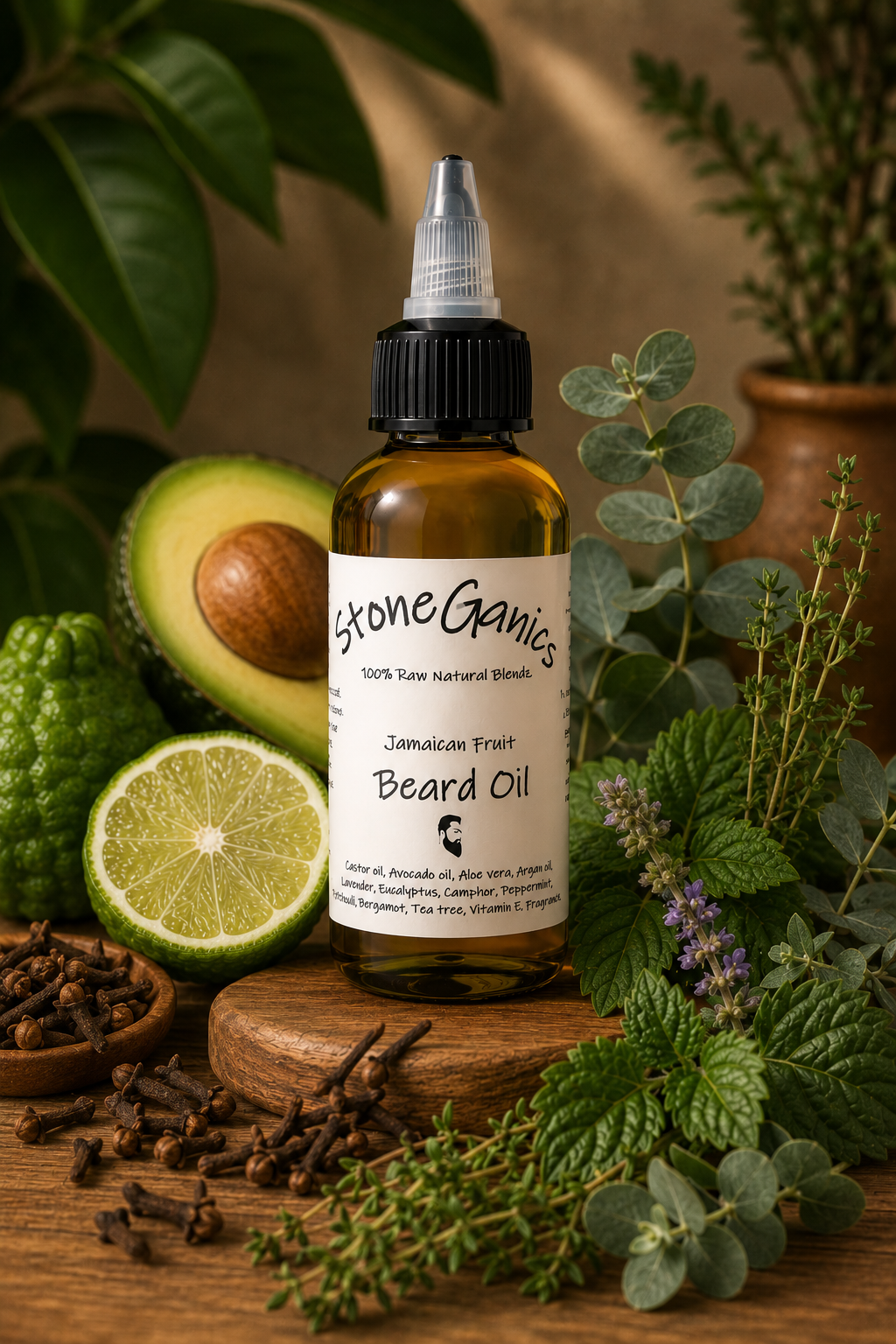 Jamaican Fruit Beard Oil