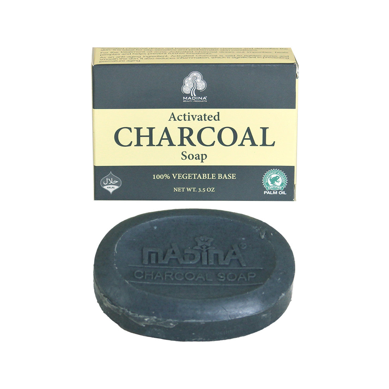 Activated Charcoal Soap - 31/2 oz.