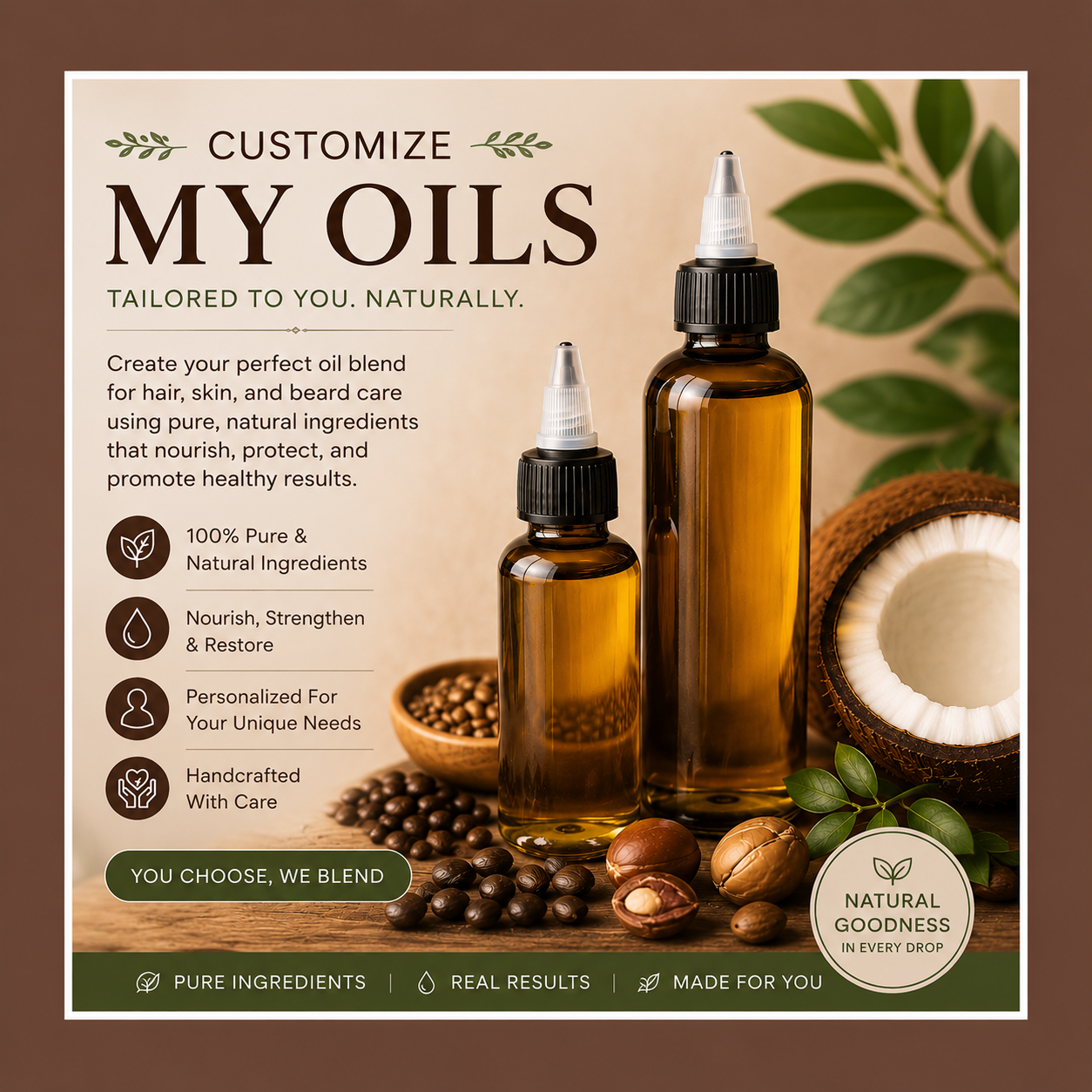 Customize My Oil