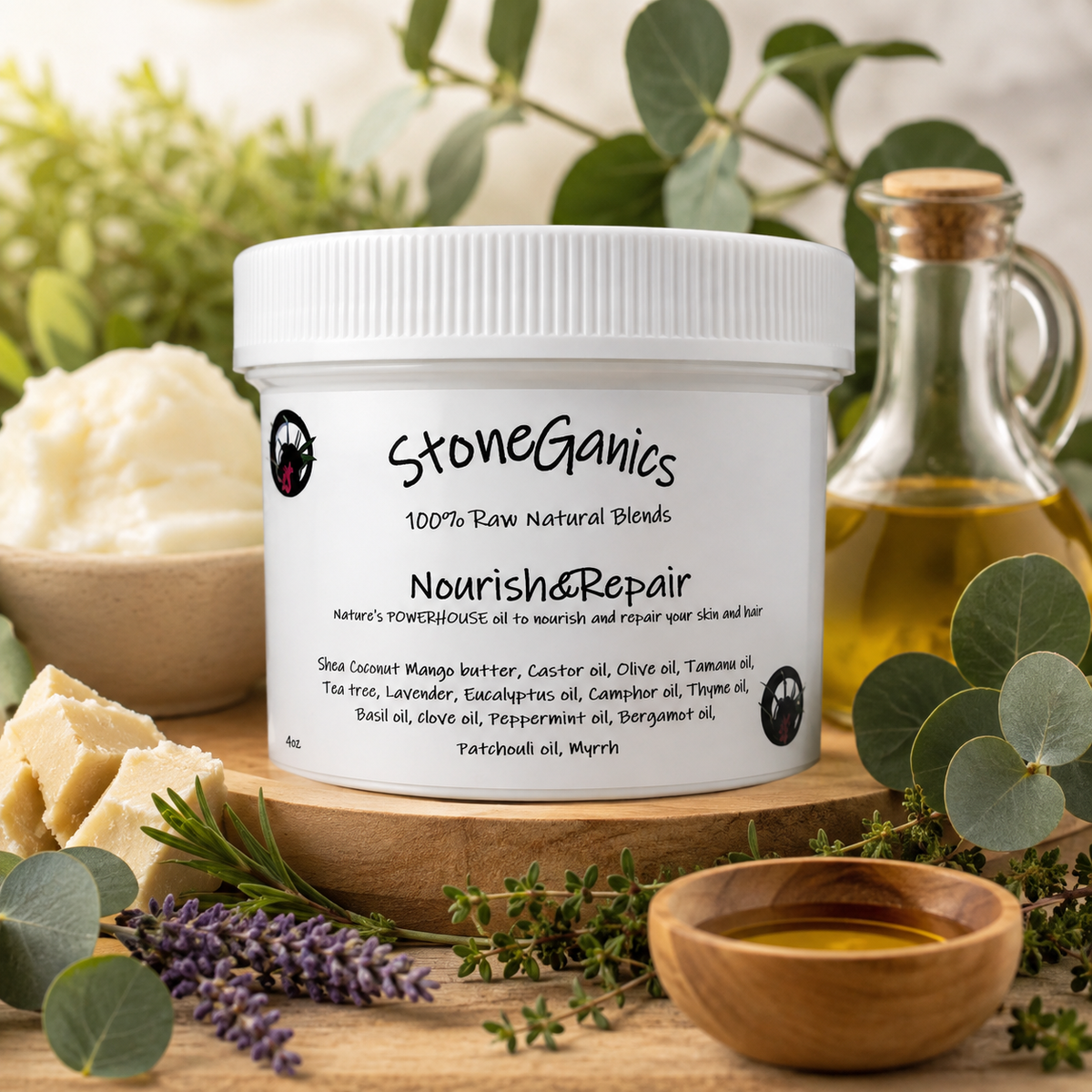 Nourish & Repair Butter and Oil Combo