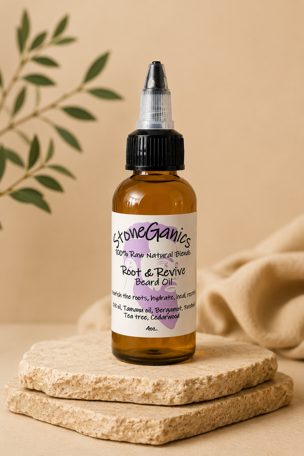 Root & Revive Beard Oil - Natural Fragrance